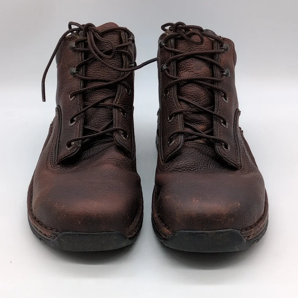 Red Wing Shoes Mens Boots Brown 8.5EE‎ Leather Work Safety Toe Ankle F2413-05